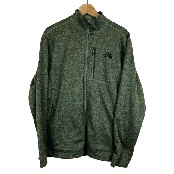 The North Face Other - The North Face Mountain Fleece Full Zip Jacket Green Men's Size Large